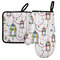 Hanging Lanterns Left Oven Mitt & Pot Holder Set