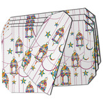 Hanging Lanterns Dining Table Mat - Octagon - Set of 4 (Double-SIded)