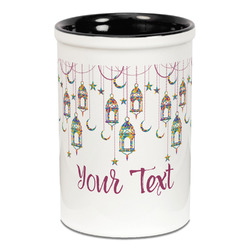 Hanging Lanterns Ceramic Pencil Holders - Black
