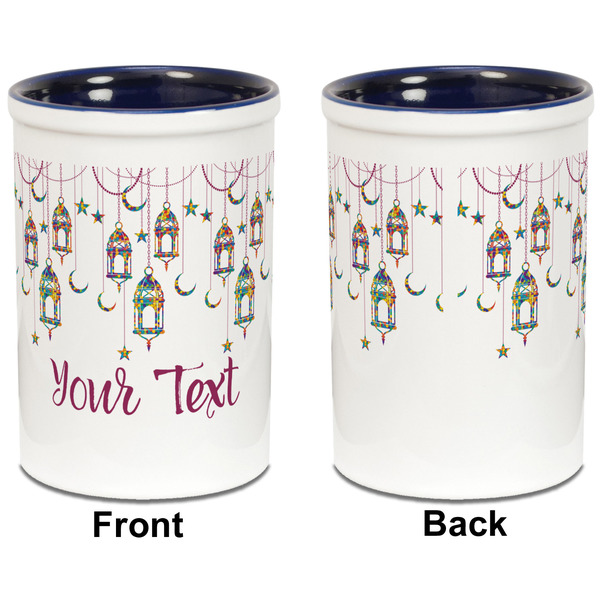 Moroccan Lanterns Pencil Holder - Blue - approval