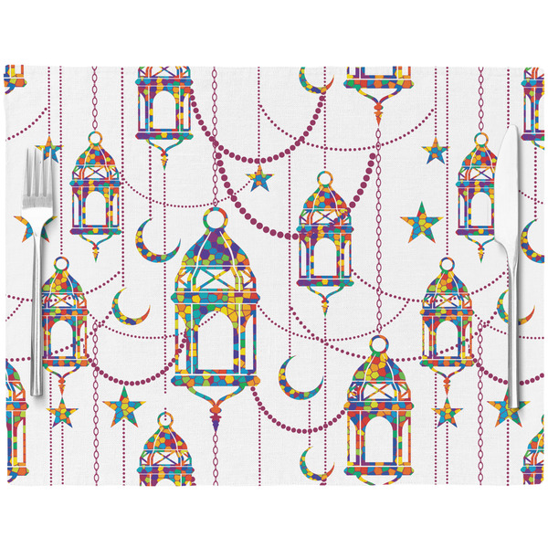 Moroccan Lanterns Placemat with Props