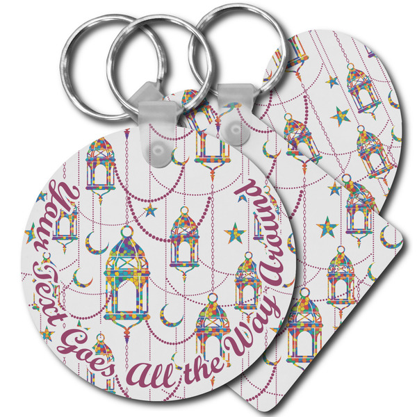 Custom Hanging Lanterns Plastic Keychain