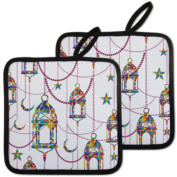 Custom Hanging Lanterns Pot Holders - Set of 2