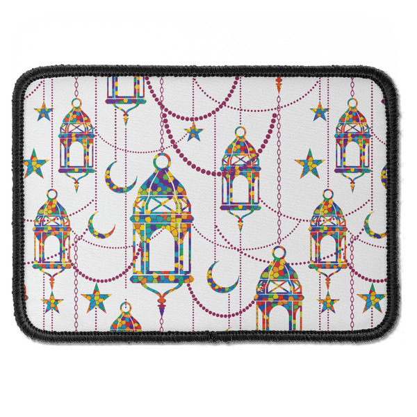 Moroccan Lanterns Rectangle Patch
