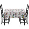 Moroccan Lanterns Rectangular Tablecloths - Side View