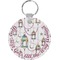 Arabian Lamps Round Keychain (Personalized)