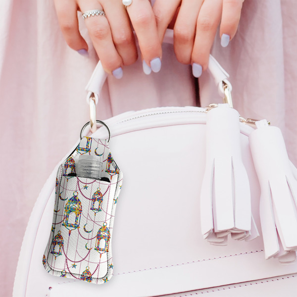 Moroccan Lanterns Sanitizer Holder Keychain - Large (LIFESTYLE)
