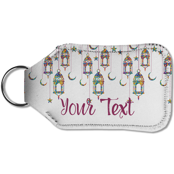 Moroccan Lanterns Sanitizer Holder Keychain - Small (Back)