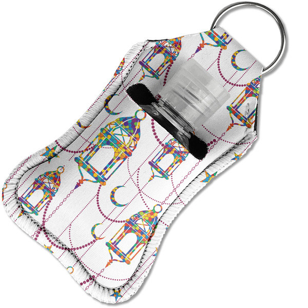 Moroccan Lanterns Sanitizer Holder Keychain - Small in Case