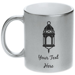 Hanging Lanterns Metallic Silver Mug