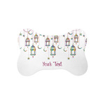 Hanging Lanterns Bone Shaped Dog Food Mat (Small)