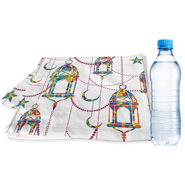 Custom Hanging Lanterns Sports & Fitness Towel