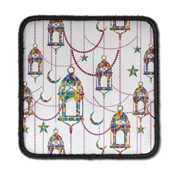 Hanging Lanterns Iron On Square Patch
