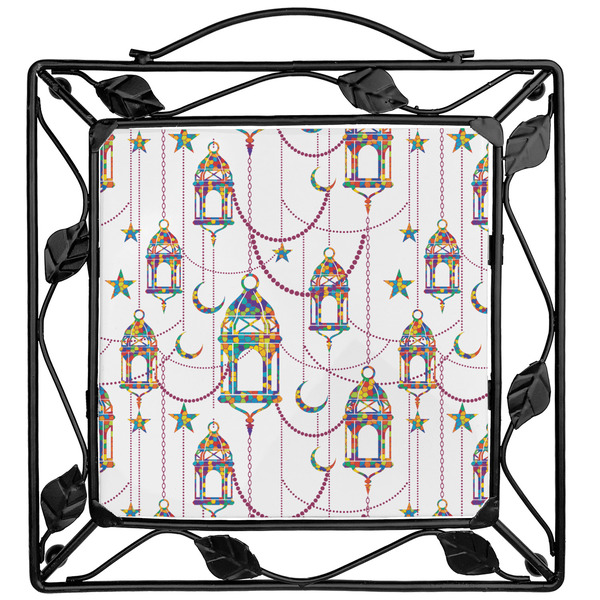 Custom Hanging Lanterns Square Trivet