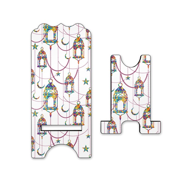Moroccan Lanterns Stylized Phone Stand - Front & Back - Small