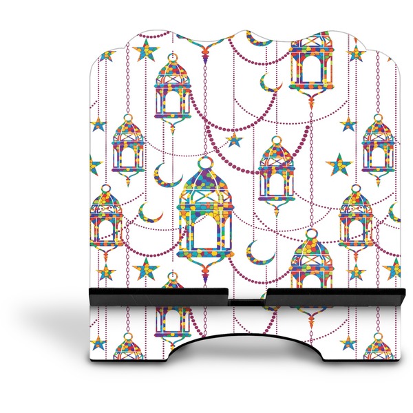 Moroccan Lanterns Stylized Tablet Stand - Front without iPad