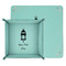 Moroccan Lanterns Teal Faux Leather Valet Trays - PARENT MAIN