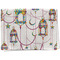 Hanging Lanterns Kitchen Towel - Waffle Weave - Full Color Print