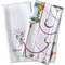 Hanging Lanterns Waffle Weave Towels - Two Print Styles