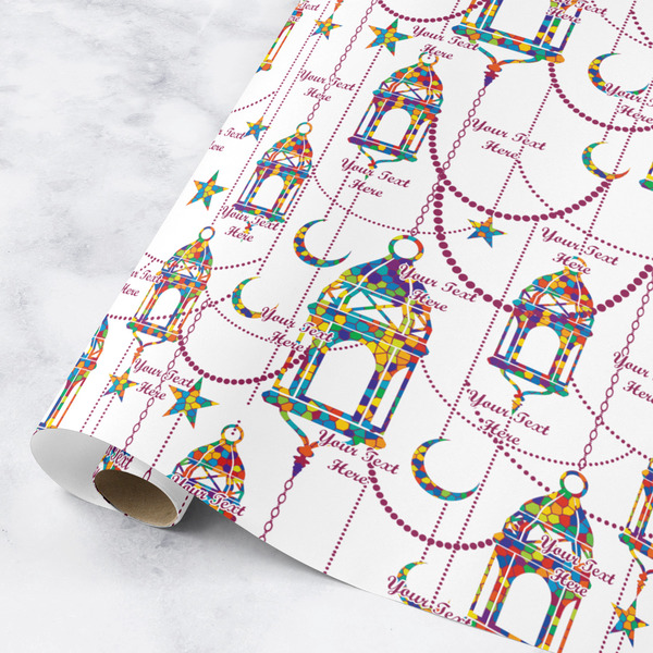 Custom Hanging Lanterns Wrapping Paper Roll - Small