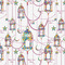 Moroccan Lanterns Wrapping Paper Square