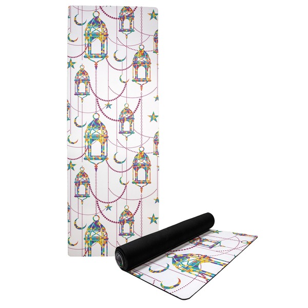 Custom Hanging Lanterns Yoga Mat