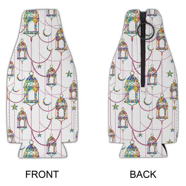 Moroccan Lanterns Zipper Bottle Cooler - APPROVAL