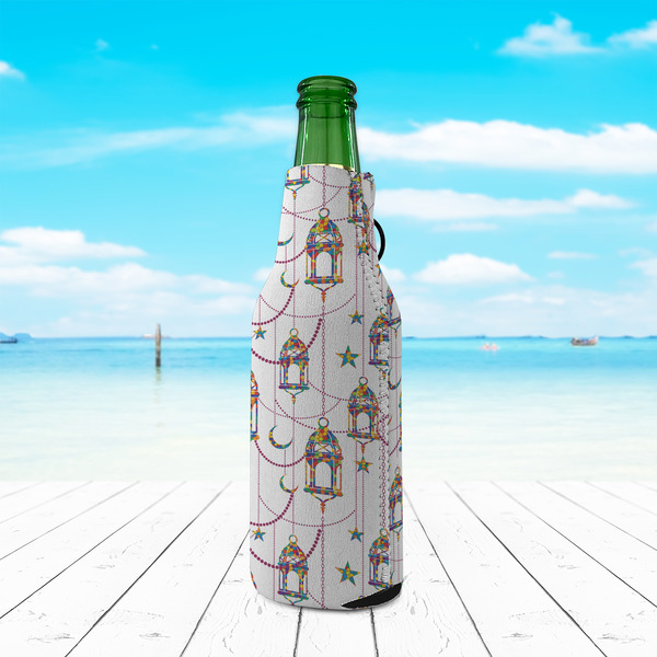 Moroccan Lanterns Zipper Bottle Cooler - LIFESTYLE