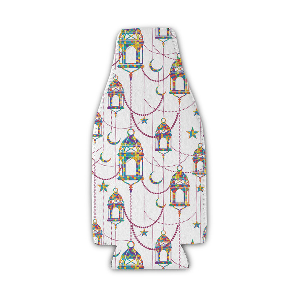 Moroccan Lanterns Zipper Bottle Cooler - Set of 4 - FRONT
