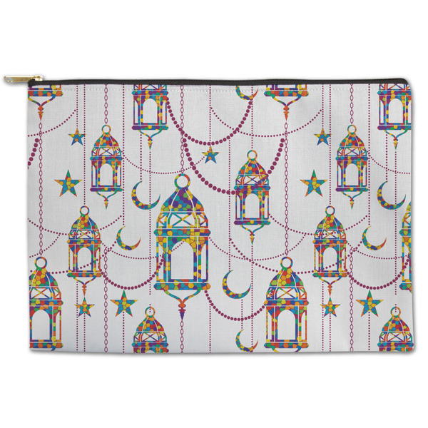 Custom Hanging Lanterns Zipper Pouch - Large - 12.5"x8.5"