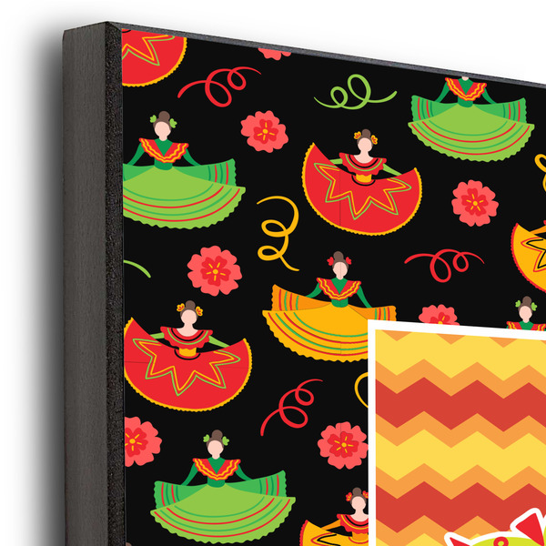 Cinco De Mayo 11x14 Wood Print - Closeup