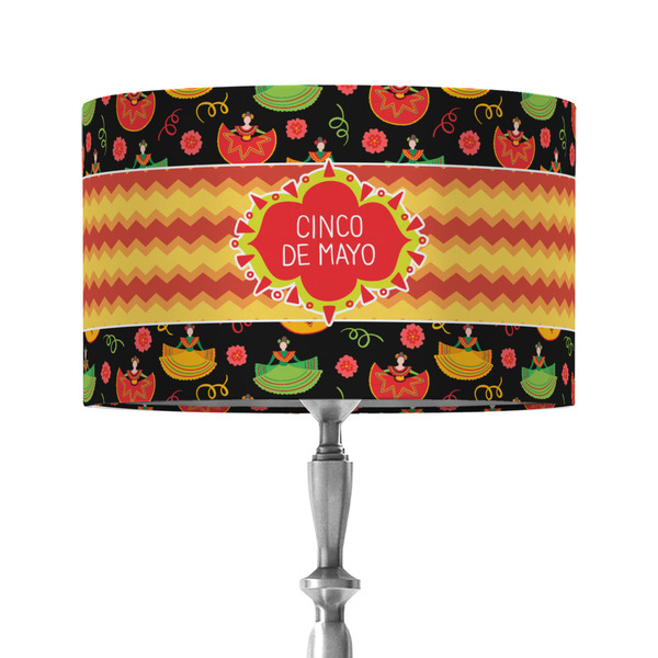 Custom Cinco De Mayo 12" Drum Lamp Shade - Fabric