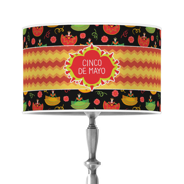 Custom Cinco De Mayo 12" Drum Lamp Shade - Poly-film
