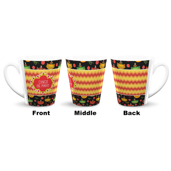 Cinco De Mayo 12 Oz Latte Mug - Approval