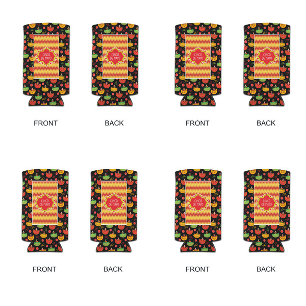 Cinco De Mayo 12oz Tall Can Sleeve - Set of 4 - APPROVAL