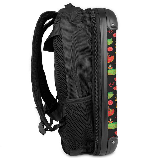 Cinco De Mayo 13" Hard Shell Backpacks - Side View