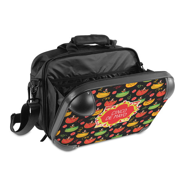 Cinco De Mayo 15" Hard Shell Briefcase - Open