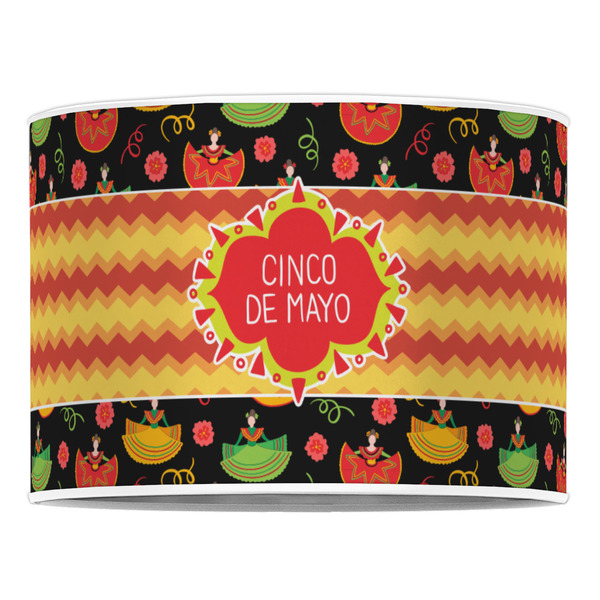 Cinco De Mayo 16" Drum Lampshade - FRONT (Poly Film)