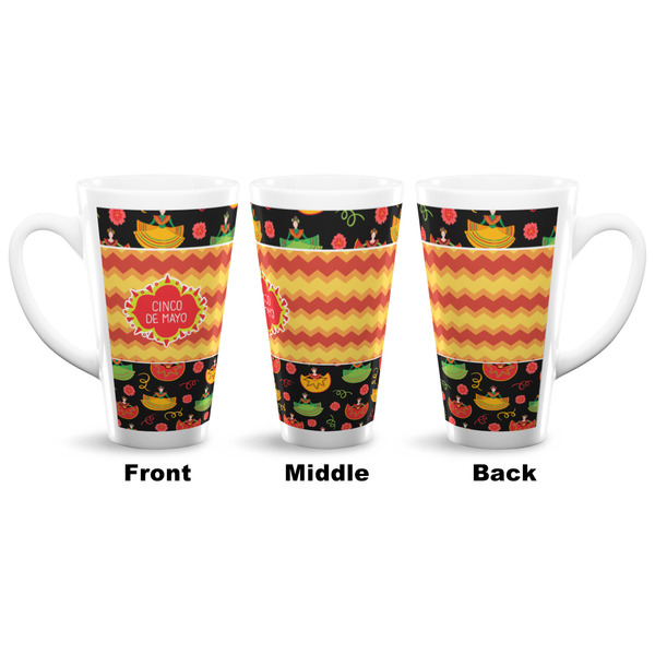 Cinco De Mayo 16 Oz Latte Mug - Approval