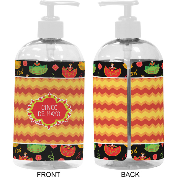 Cinco De Mayo 16 oz Plastic Liquid Dispenser- Approval- White