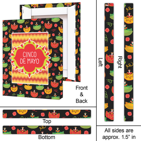 Cinco De Mayo 16x20 - Canvas Print - Approval