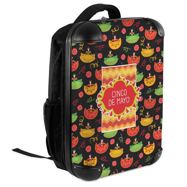 Cinco De Mayo 18" Hard Shell Backpacks - ANGLED VIEW