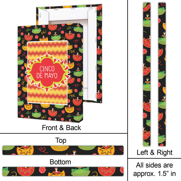 Cinco De Mayo 20x30 - Canvas Print - Approval