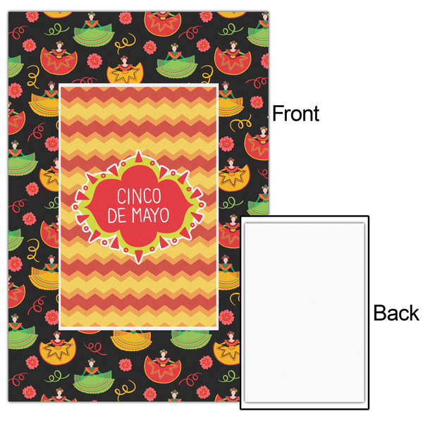 Cinco De Mayo 24x36 - Matte Poster - Front & Back