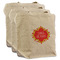 Cinco De Mayo 3 Reusable Cotton Grocery Bags - Front View