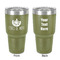 Cinco De Mayo 30 oz Stainless Steel Tumbler - Olive - Double-Sided