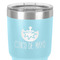 Cinco De Mayo 30 oz Stainless Steel Ringneck Tumbler - Teal - Close Up