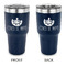Cinco De Mayo 30 oz Stainless Steel Tumbler - Navy - Double Sided