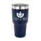 Cinco De Mayo 30 oz Stainless Steel Ringneck Tumblers - Navy - FRONT