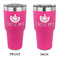 Cinco De Mayo 30 oz Stainless Steel Ringneck Tumblers - Pink - Double Sided - APPROVAL